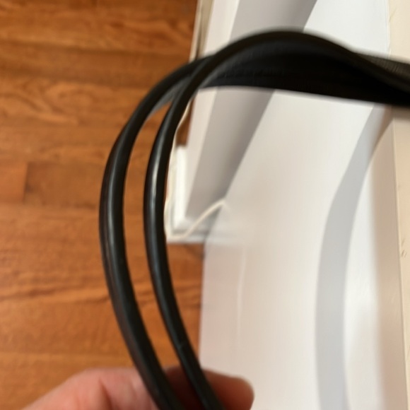 TORY BURCH NYLON TOTE BAG WITH LEATHER TRIM - Picture 8 of 14